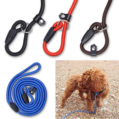 Pet Dog Nylon Adjustable Training Rope - Mrdogcollar