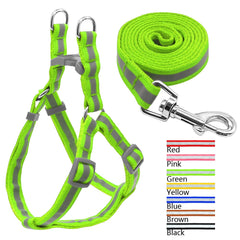 Different Colors Nylon Reflective Dog Harness - Mrdogcollar