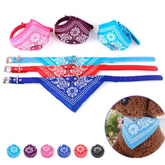 Adjustable Puppy Neck Scarf  Bowtie Necktie Bandana - Mrdogcollar