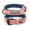 Image of Leather Dog Collar Leash Set Personalized Customized - Mrdogcollar