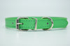 Image of Leather Solid Colorful Pet Dog Collar - Mrdogcollar