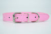 Image of Leather Solid Colorful Pet Dog Collar - Mrdogcollar