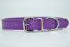 Image of Leather Solid Colorful Pet Dog Collar - Mrdogcollar