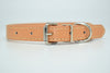 Image of Leather Solid Colorful Pet Dog Collar - Mrdogcollar