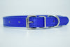 Image of Leather Solid Colorful Pet Dog Collar - Mrdogcollar