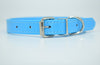 Image of Leather Solid Colorful Pet Dog Collar - Mrdogcollar