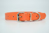 Image of Leather Solid Colorful Pet Dog Collar - Mrdogcollar