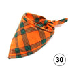 Image of Pet Dog Bandana Plaid Kerchief Bow Tie - Mrdogcollar