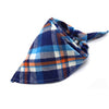 Image of Dog Bandana Cotton Plaid - Mrdogcollar