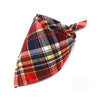 Image of Dog Bandana Cotton Plaid - Mrdogcollar