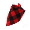 Image of Dog Bandana Cotton Plaid - Mrdogcollar