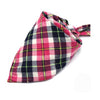 Image of Dog Bandana Cotton Plaid - Mrdogcollar