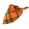 Image of Dog Bandana Cotton Plaid - Mrdogcollar