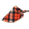 Image of Dog Bandana Cotton Plaid - Mrdogcollar