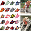 Image of Dog Bandana Cotton Plaid - Mrdogcollar