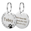 Image of Dog Tag Custom Pet Puppy Cat ID Tag - Mrdogcollar