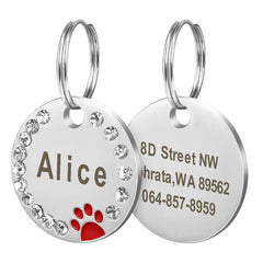 Dog Tag Custom Pet Puppy Cat ID Tag