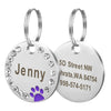 Image of Dog Tag Custom Pet Puppy Cat ID Tag - Mrdogcollar